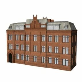 3D model bytového domu