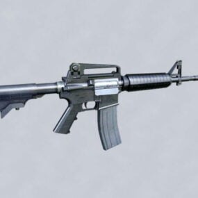 M4a1 Carbine 3d malli