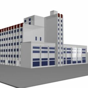 Comprehensive Office Building 3d model