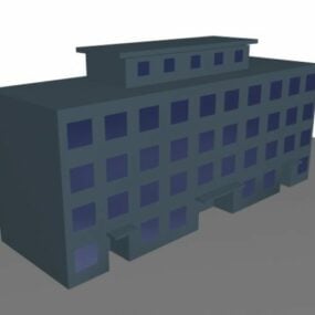 3D model bytového domu