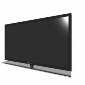 3d модель телевізора з плоским екраном