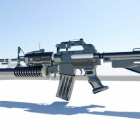 M4 Carbine 3d malli