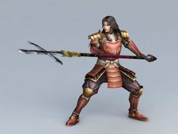 Japanska Samurai Warrior
