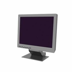 Moniteur d'ordinateur LCD modèle 3D