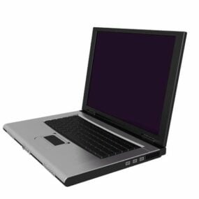 Notitieboek Lowpoly Laptop 3D-model