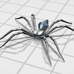 Model 3d Perangkap Web Labah-labah