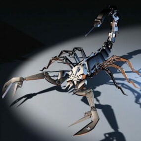 机器人蝎子3d模型
