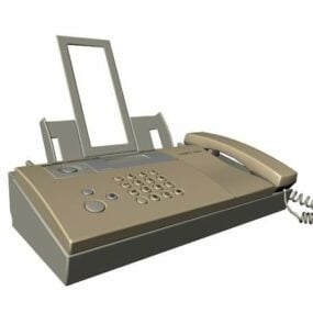 Sharp Faxgerät 3D-Modell