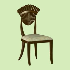古董餐椅3d模型