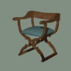 Antiikki puinen tuoli
