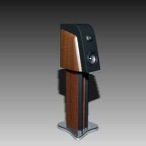 Model 3d Speaker Audio Modern Bentuk
