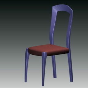 Upholstered Side Chair 3d model