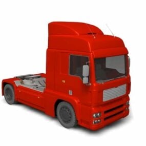 Modelo 3d de caminhão trator