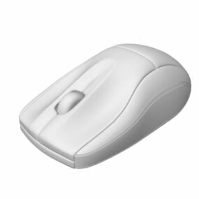 Modello 3d del mouse ottico wireless