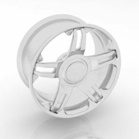 車の車輪のコレクション 3D モデル