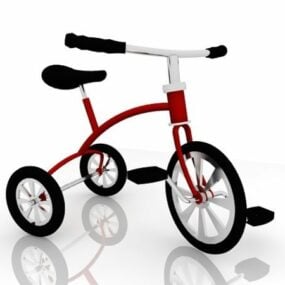 Triciclo infantil modelo 3d