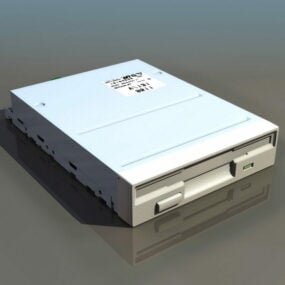 Floppy Disk Drive 3D-model