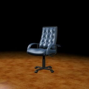 Leather Office Chair 3d model