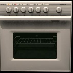Kitchen Siemens Oven 3d model