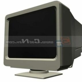 Computer Crt Monitor 3d model