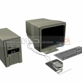 1980 Desktop Computer 3d model