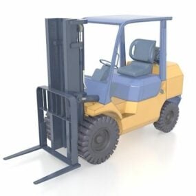 Elektrikli Forklift 3D modeli