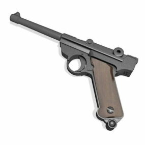 Model Pistol Gun 3d semi-otomatis