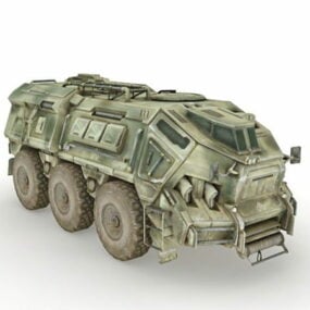 3D model obrněného bojového vozidla