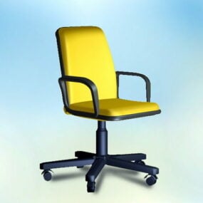 オフィス回転椅子3Dモデル