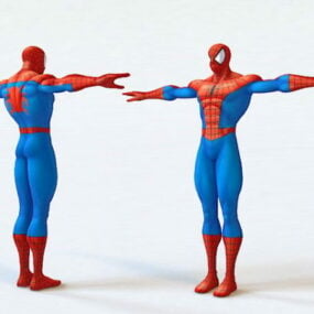 3d модель людини-павука