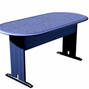 Simple Office Table 3d model