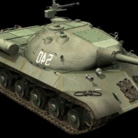 Iosif Stalin Tank 3d model