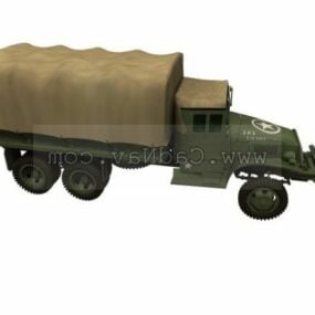 GMC軍用トラック3Dモデル