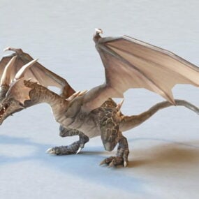 Wyvern Dragon 3d malli