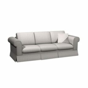 Trepude sofa 3d model