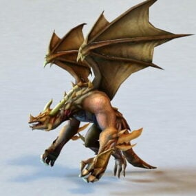 דגם 3D Dragonkin Warrior