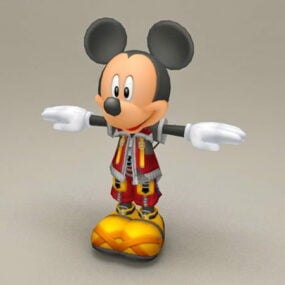 Modelo 3D do Mickey Mouse