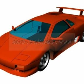 3d модель автомобіля Lamborghini Diablo
