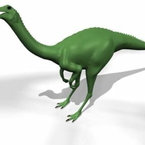 דגם תלת מימד ריאליסטי של דינוזאור אנקילוסאורוס