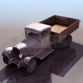 Modelo 3d de caminhonete pesada