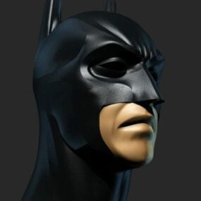 Model 3d Karakter Kepala Film Batman
