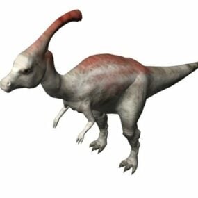 Parasaurolophus Dinosaurier 3D-Modell