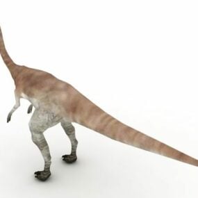 Gallimimus Dinosaurier Tier 3D-Modell