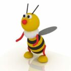 Kreslený včela hračka