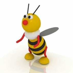 ミツバチ人形おもちゃ 3D モデル