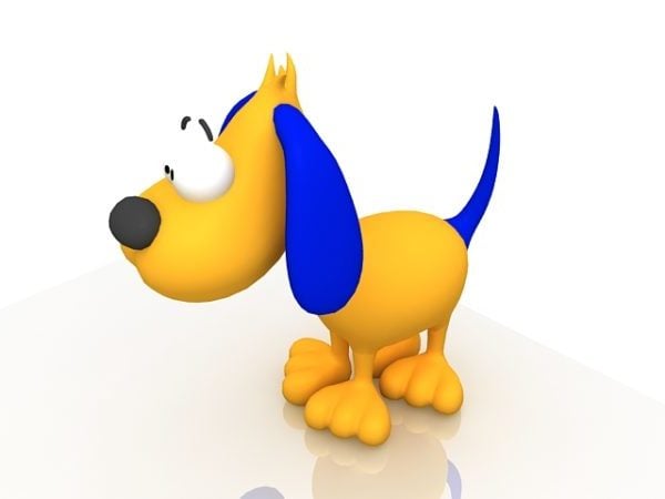 Cartoon hondenspeelgoed