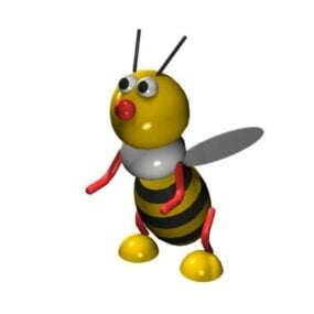 Cartoon Bee Toy 3d model