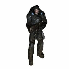 Future Soldier Character 3d model