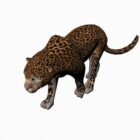 Afrikanisches Leopard-Tier