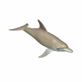 海洋海豚鱼动物3d模型